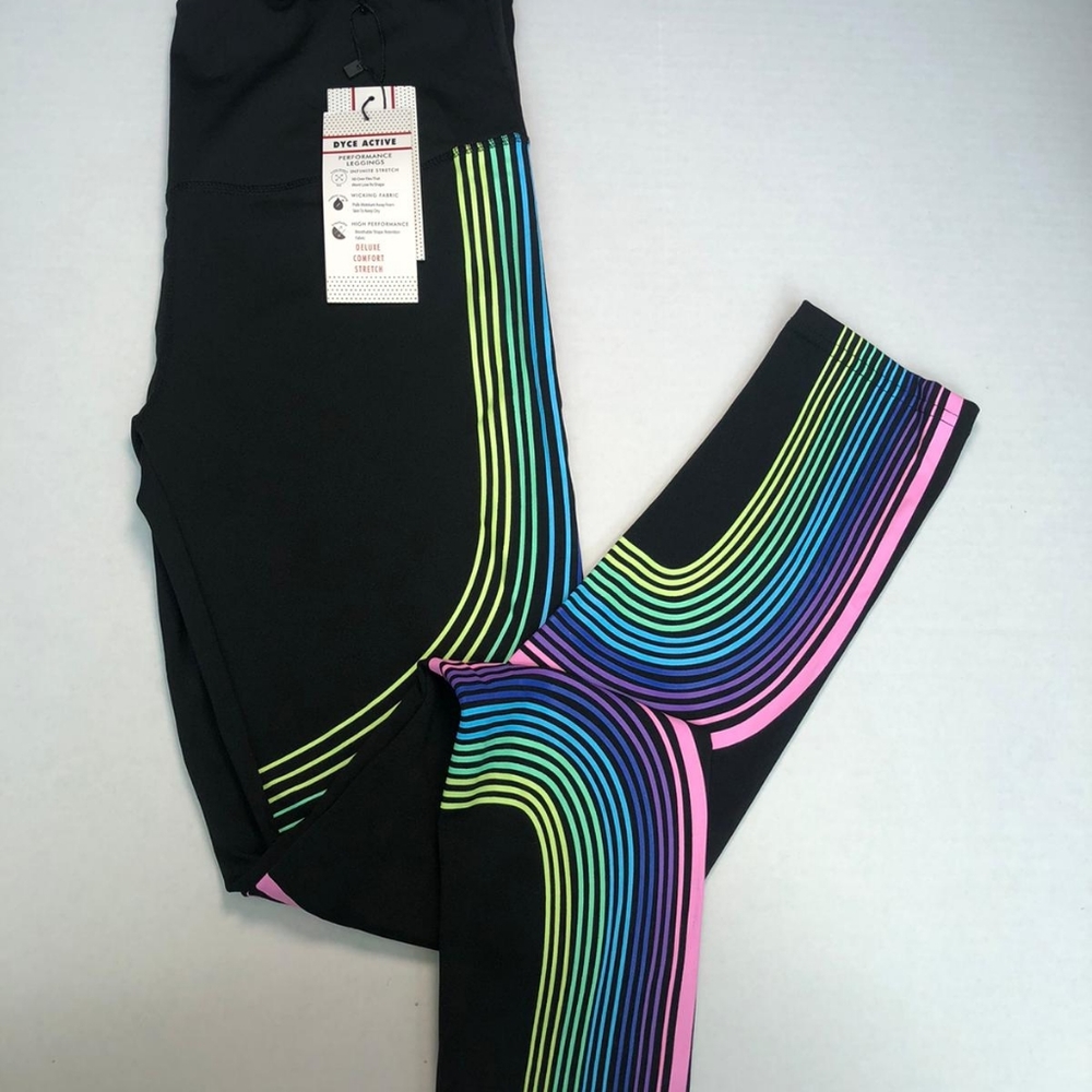 Fun neon leggings